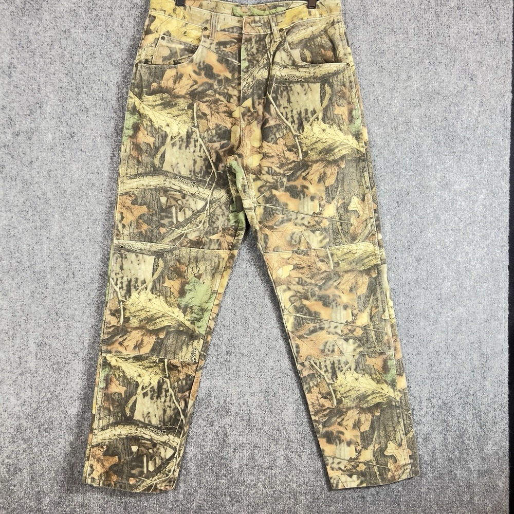 Advantage Timber Camo Hunting Pants Men's 34x32 Cotton Outdoor Mossy Oak Style